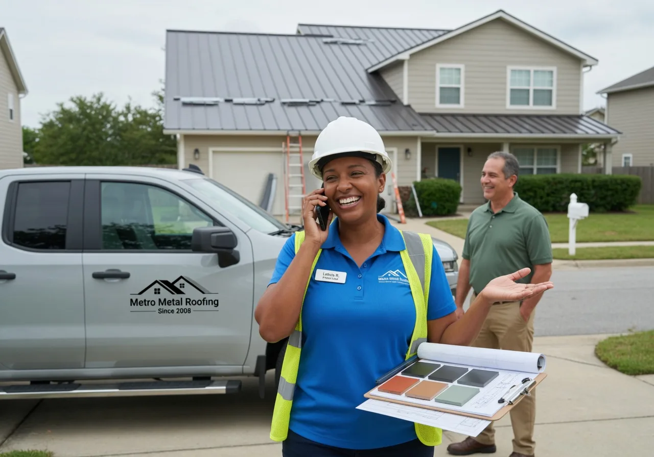 Storm Damage Metal Roof Repair in Loveville, MD
